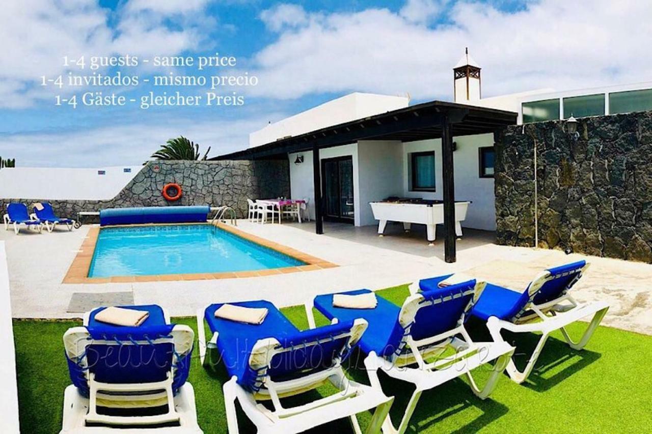Villa Neptuno With Private Pool, Sea View, Sat-Tv & Free Wifi ปลายาบลังกา ภายนอก รูปภาพ